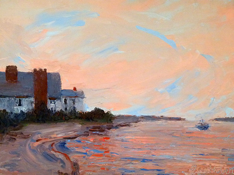 Kennebunkport Oil Painting