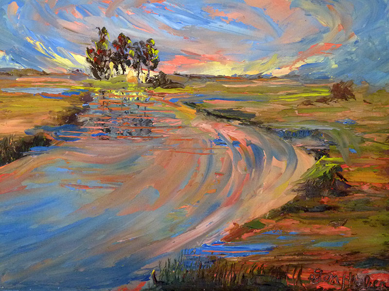 Kennebunkport Oil Painting