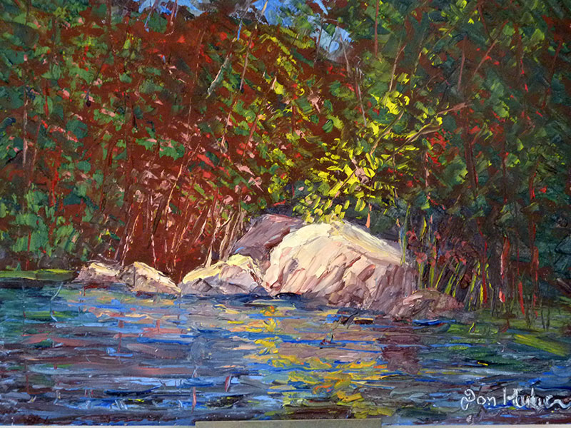 Kennebunkport Oil Painting