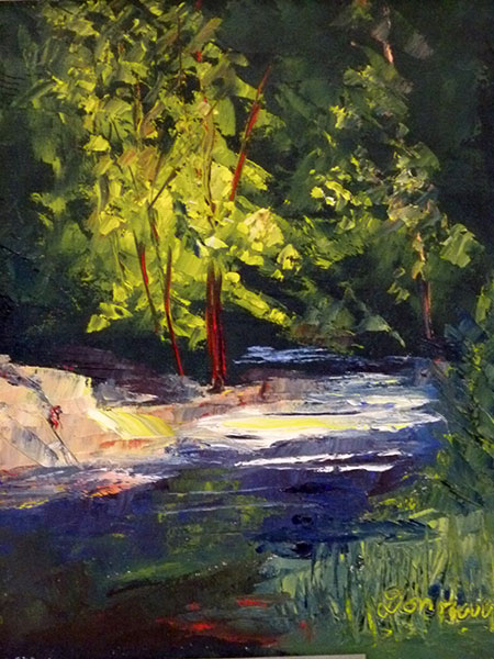 Kennebunkport Oil Painting