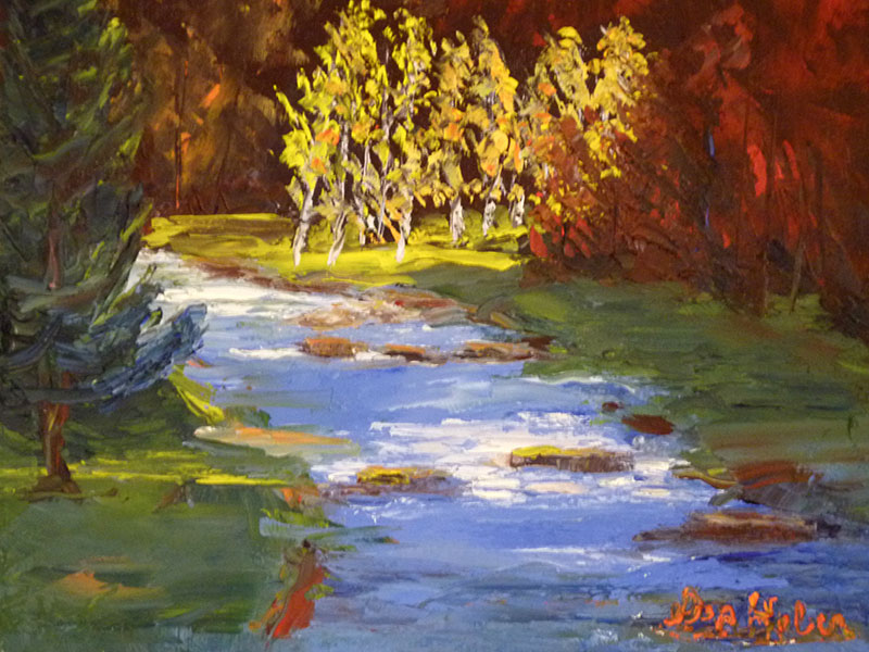 Kennebunkport Oil Painting