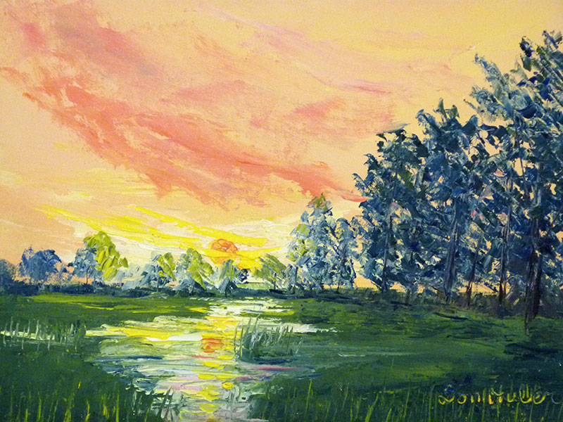 Kennebunkport Oil Painting