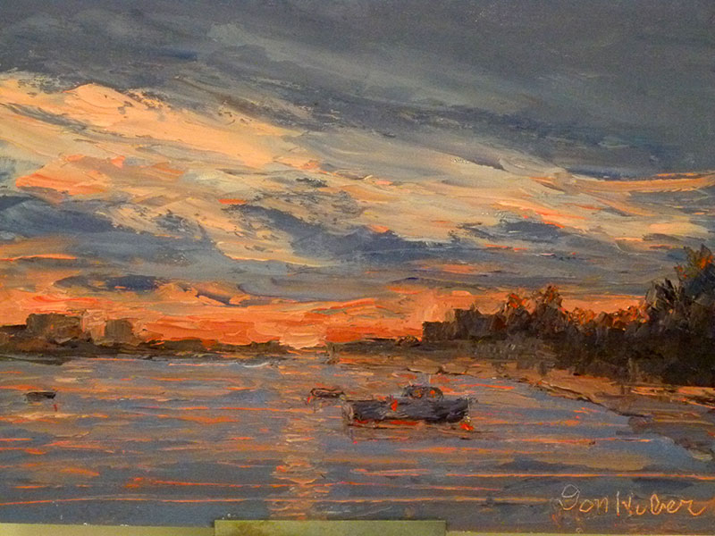 Kennebunkport Oil Painting