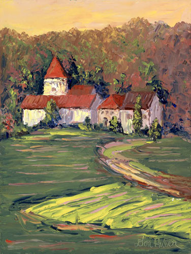 Farm near Angles-sur-L'Anglin