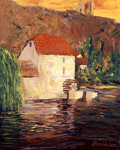 Watermill, Angles-sur-L'Anglin