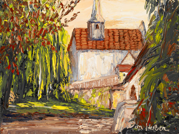 Church in Angles-sur-L'Anglin